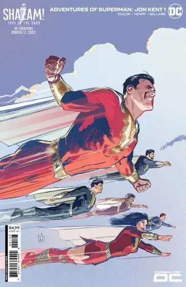 Adventures of Superman Jon Kent #1 (of 6) (Cover H - Lee Weeks Shazam Fury of the Gods Movie Card Stock Variant)